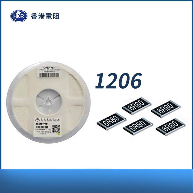 1.21k led SMD resistor for Television